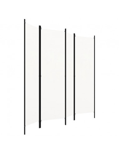 Paravento a 5 Pannelli Bianco 200x180 cm