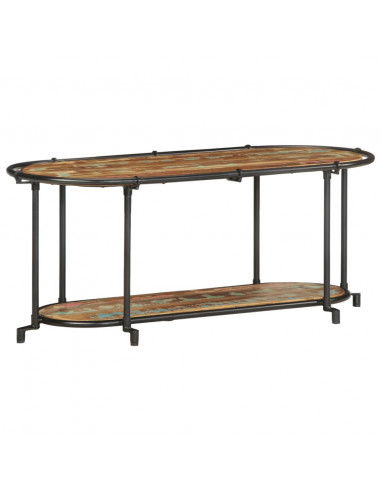 Mobile Porta TV 100x42x40 cm in Legno Massello di Recupero