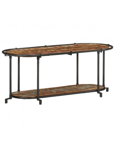 Mobile Porta TV 100x42x40 cm in Legno Massello di Recupero