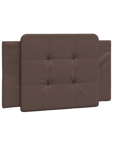 Giroletto con Luci LED Marrone 100x200 cm in Similpelle