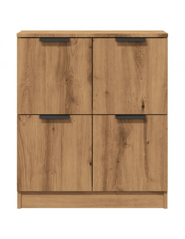 Credenza Rovere Artigianale 60x30x70 cm in Legno Multistrato