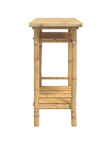Tavolo Consolle 90x37x75 cm in Bambù