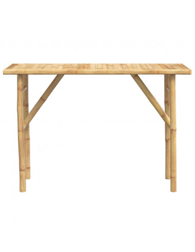 Tavolo Consolle 115x39x75 come in Bambù