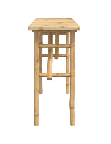 Tavolo Consolle 115x39x75 come in Bambù