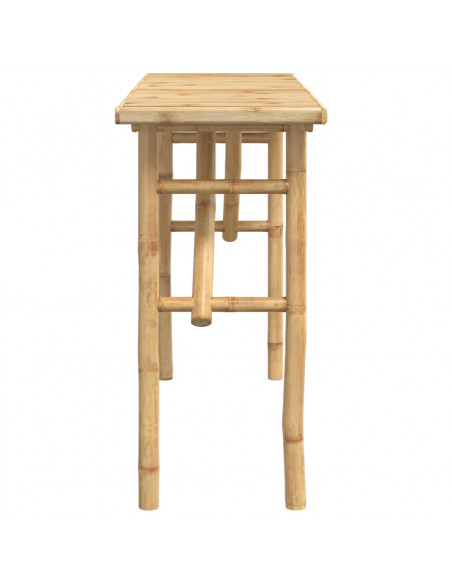Tavolo Consolle 115x39x75 come in Bambù