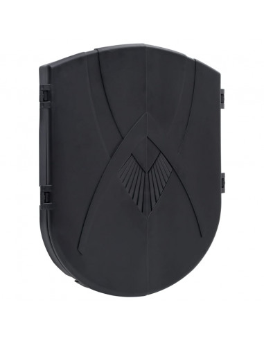 Bersaglio per Freccette Elettronico Nero in Polipropilene