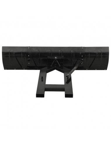 Spazzaneve per Muletto 200x48 cm Nero