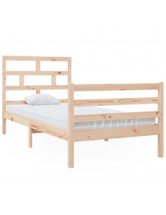 Giroletto in Legno Massello di Pino 90x200 cm 2