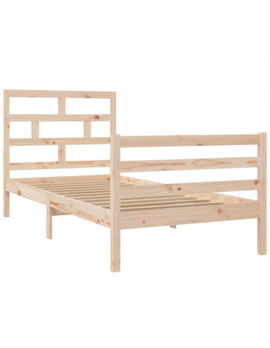 Giroletto in Legno Massello di Pino 90x200 cm