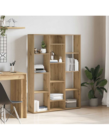 Libreria/Divisorio Rovere Artigianale 100x24x140 cm Truciolato