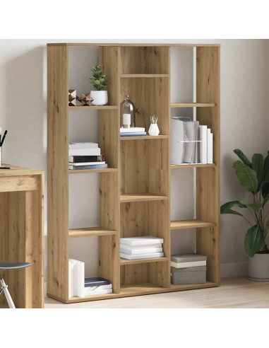 Libreria/Divisorio Rovere Artigianale 100x24x140 cm Truciolato