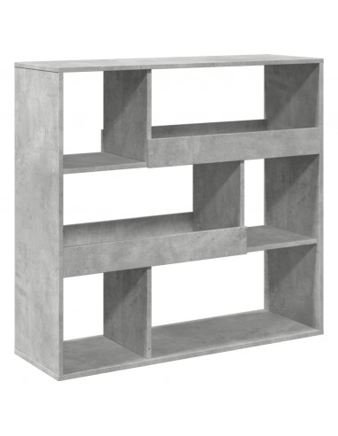 Libreria Grigio Cemento 100x33x94,5 cm in Truciolato