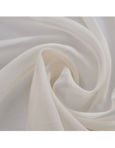 Tessuro voile 1,45 x 20 m colore crema 2