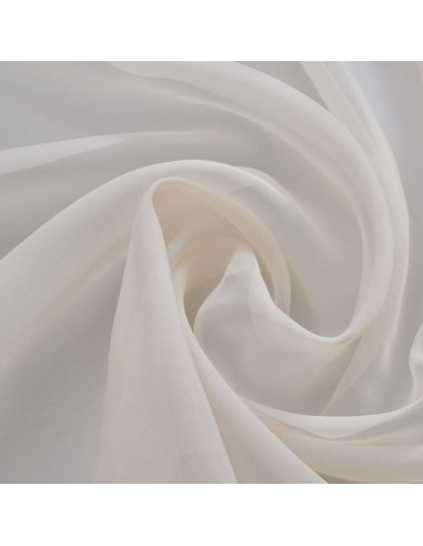 Tessuro voile 1,45 x 20 m colore crema