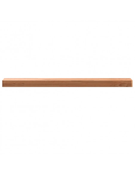 Mensola a Parete 80x20x4 cm in Legno Massello di Faggio