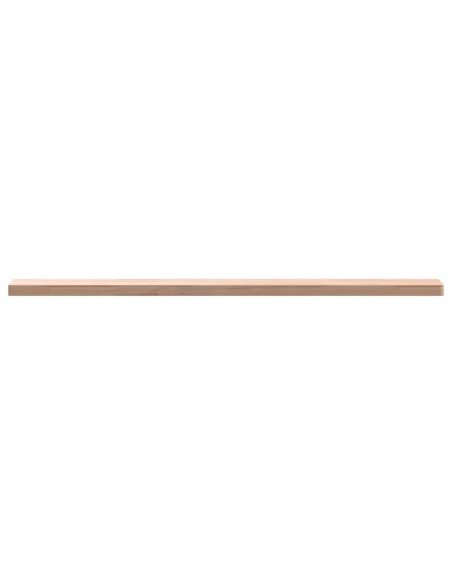 Mensola a Parete 100x20x2,5 cm in Legno Massello di Faggio
