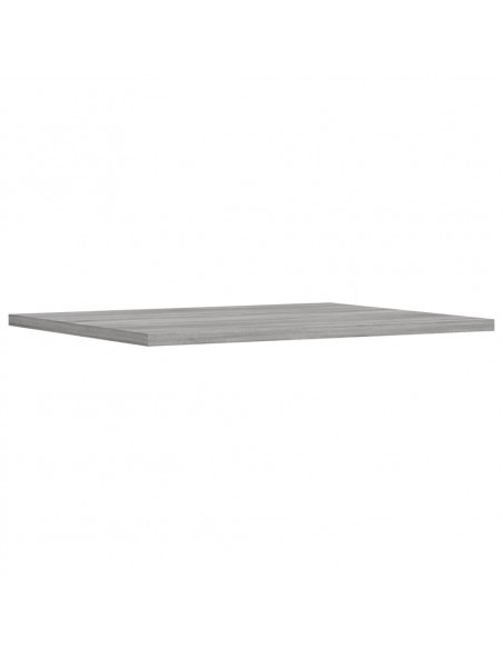 Mensole Parete 4pz Grigio Sonoma 40x50x1,5cm Legno Multistrato