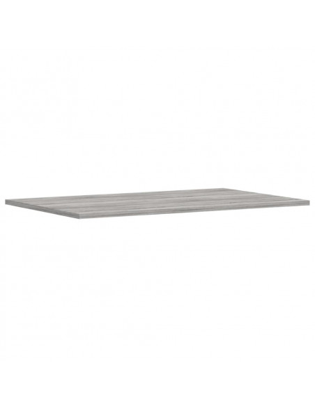 Mensole Parete 4pz Grigio Sonoma 80x50x1,5cm Legno Multistrato