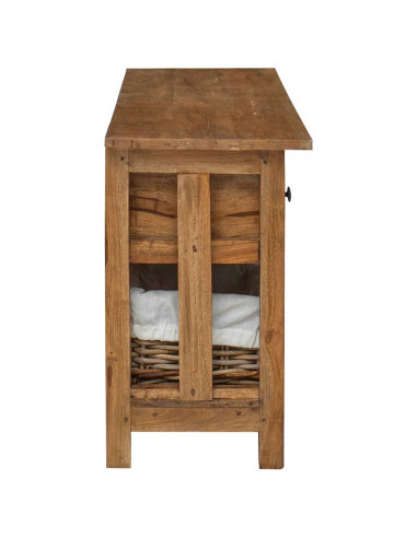 Credenza in Legno Massello di Recupero 100x30x50 cm