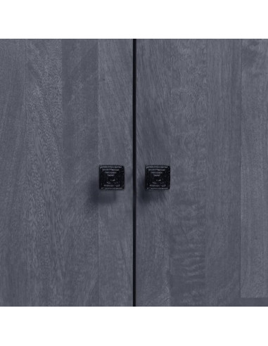 Credenza in Legno Massello di Mango 60x30x76 cm