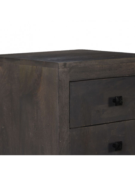 Credenza in Legno Massello di Mango 40x40x91 cm