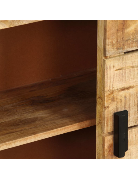 Credenza in Legno Massello di Mango 160x40x80 cm