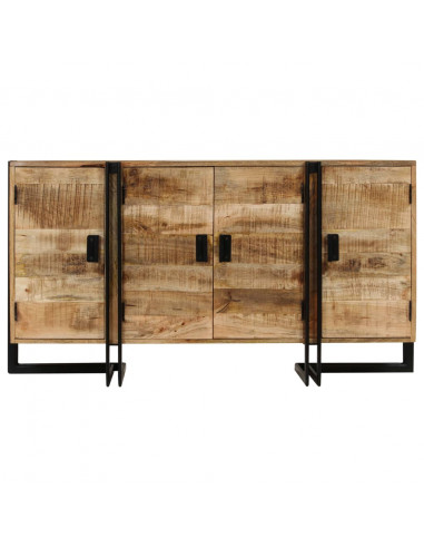 Credenza in Legno Massello di Mango 150x40x80 cm