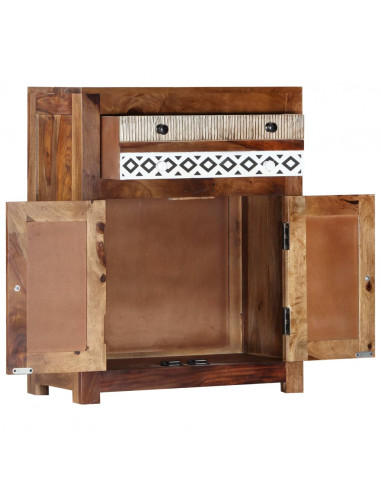 Credenza 60x30x75 cm in Legno Massello di Sheesham