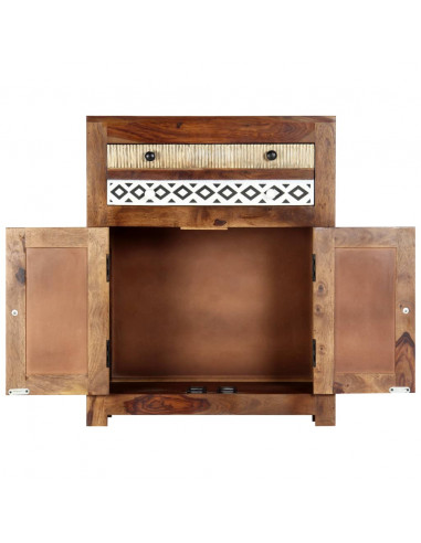 Credenza 60x30x75 cm in Legno Massello di Sheesham