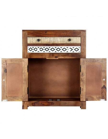 Credenza 60x30x75 cm in Legno Massello di Sheesham