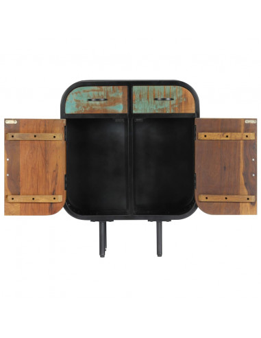 Credenza 60x30x75 cm in Legno Massello di Recupero