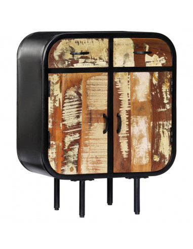 Credenza 60x30x75 cm in Legno Massello di Recupero