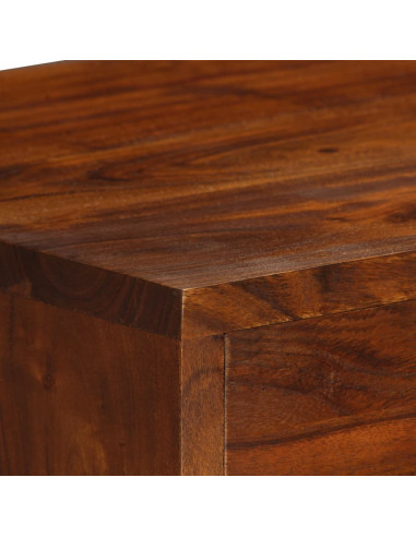 Credenza 115x35x86 cm Legno Massello di Acacia