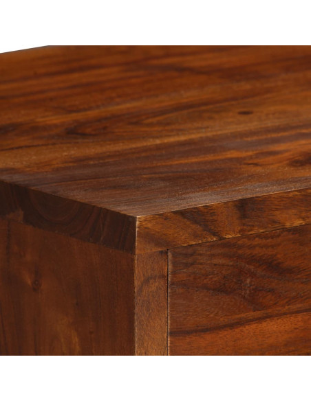 Credenza 115x35x86 cm Legno Massello di Acacia