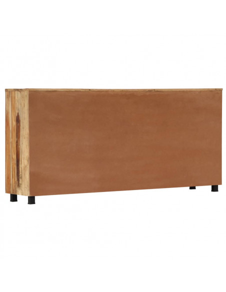 Credenza 160x38x79 cm in Legno Massello di Recupero
