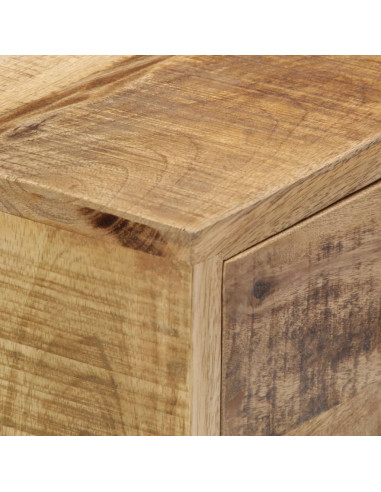 Credenza 88x30x71 cm Legno Massello di Mango