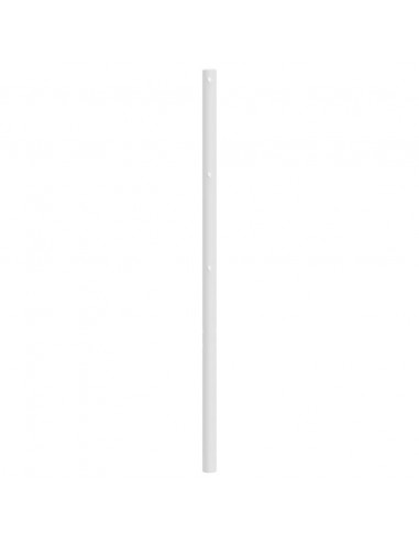 Testiera in Metallo Bianco 180 cm