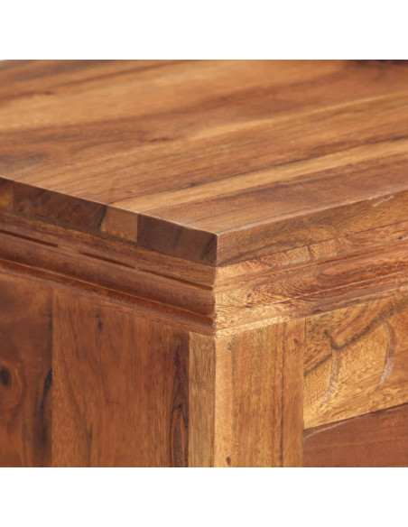 Credenza 63x30x75 cm in Legno Massello di Acacia
