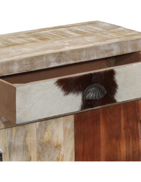 Credenza 60x30x75 cm in Legno Massello di Mango