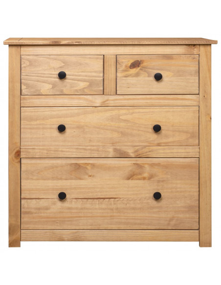 Credenza 80x40x83 cm in Legno Massello di Pino Panama Range