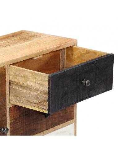 Credenza 88x30x73 cm in Legno Massello di Mango