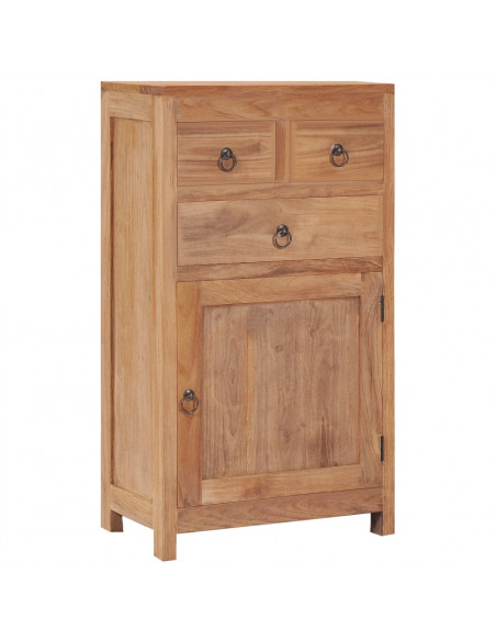 Credenza 50x30x90 cm in Legno Massello di Teak