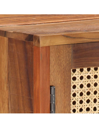 Credenza 118x30x76 cm in Legno Massello di Recupero