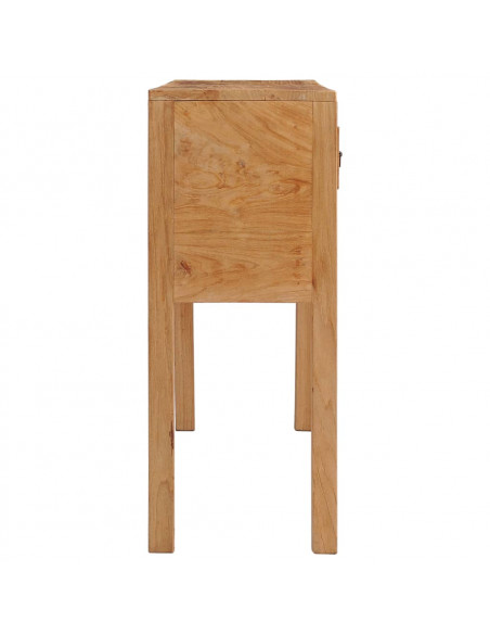 Credenza 125x30x75 cm in Legno Massello di Teak