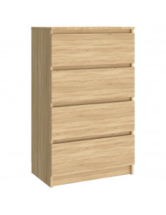Credenza Rovere Sonoma 60x35x98,5 cm in Legno Multistrato 2