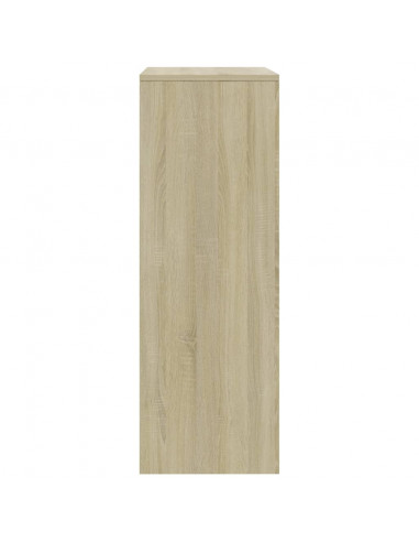 Credenza 6 Cassetti Rovere Sonoma 50x34x96cm Legno Multistrato