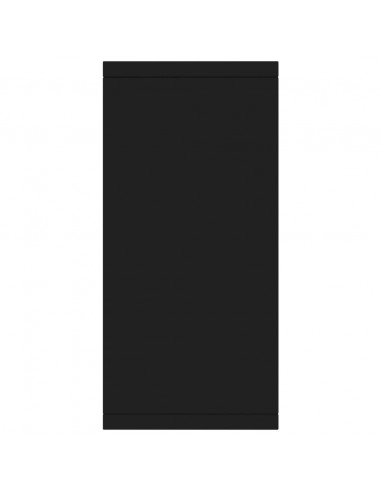 Credenza Nera 88x30x65 cm in Legno Multistrato