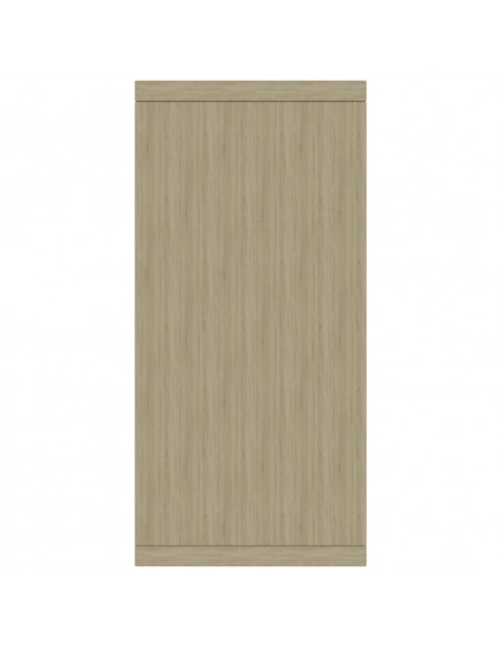 Credenza Rovere Sonoma 88x30x65 cm in Legno Multistrato