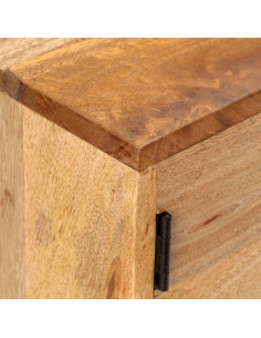 Credenza 116x35x75 cm in Legno Massello di Mango 2