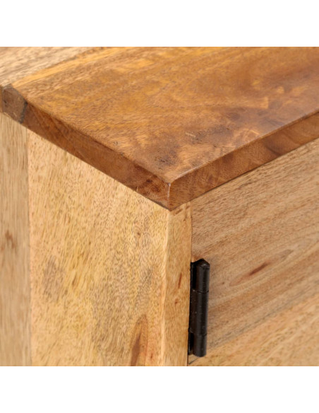 Credenza 116x35x75 cm in Legno Massello di Mango